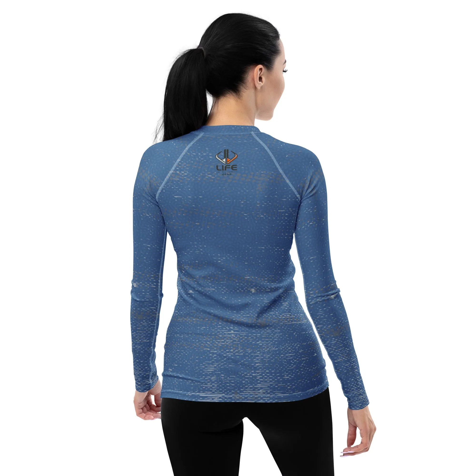 Life League Gear - Women's - "Adapt Skin" - BLUE OCEAN / SHARK GREY