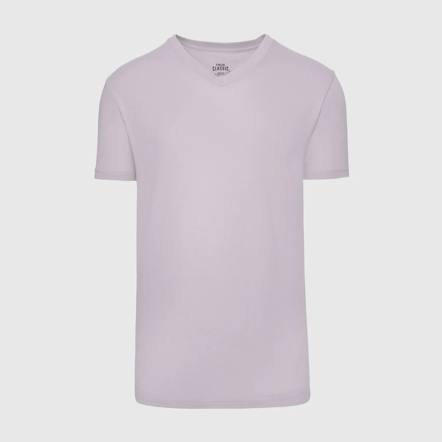 Lilac Gray V-Neck Tee