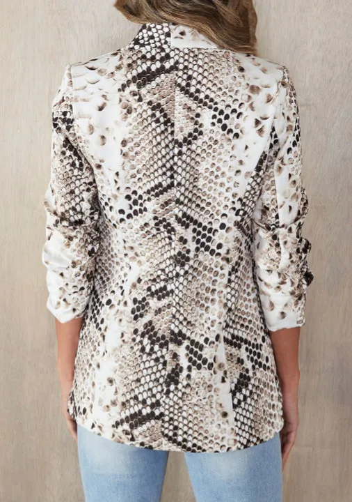 Lilly Lizard Scale Blazer