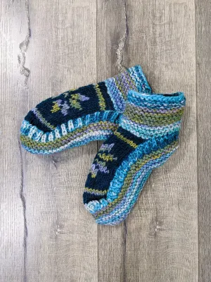 Lined Short Wool Socks