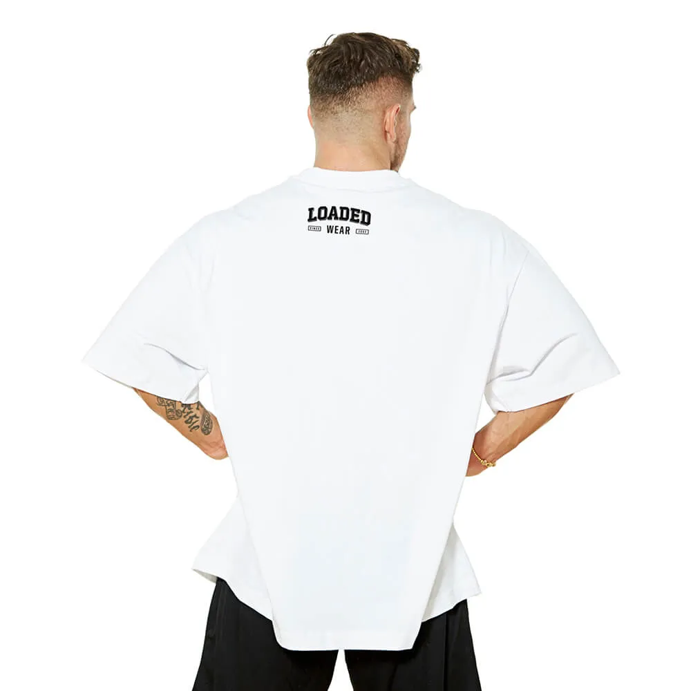 Loaded Favicon Oversize Tee - White