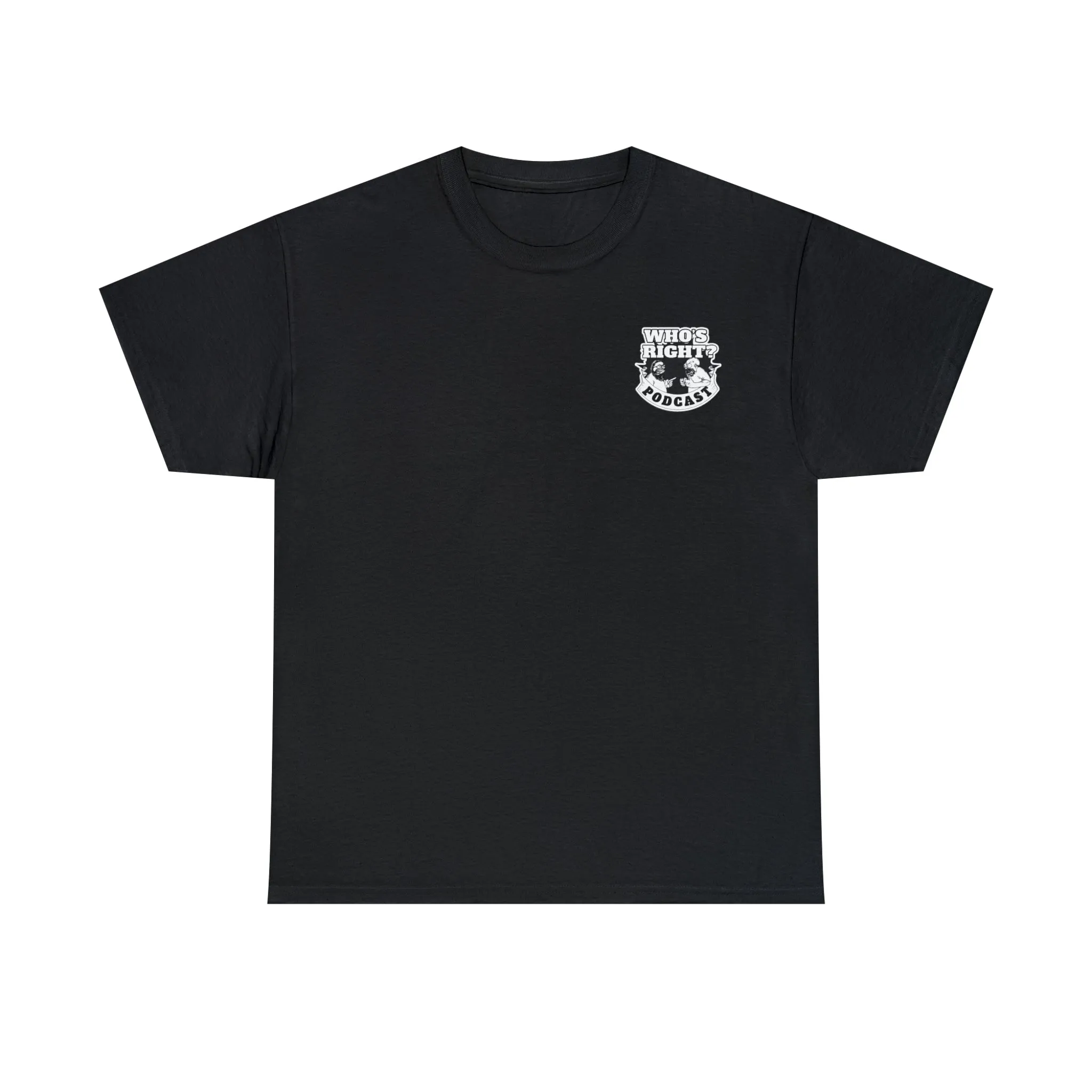 Logo Front/If Food Will Eat on Back (Unisex Heavy Cotton Tee)