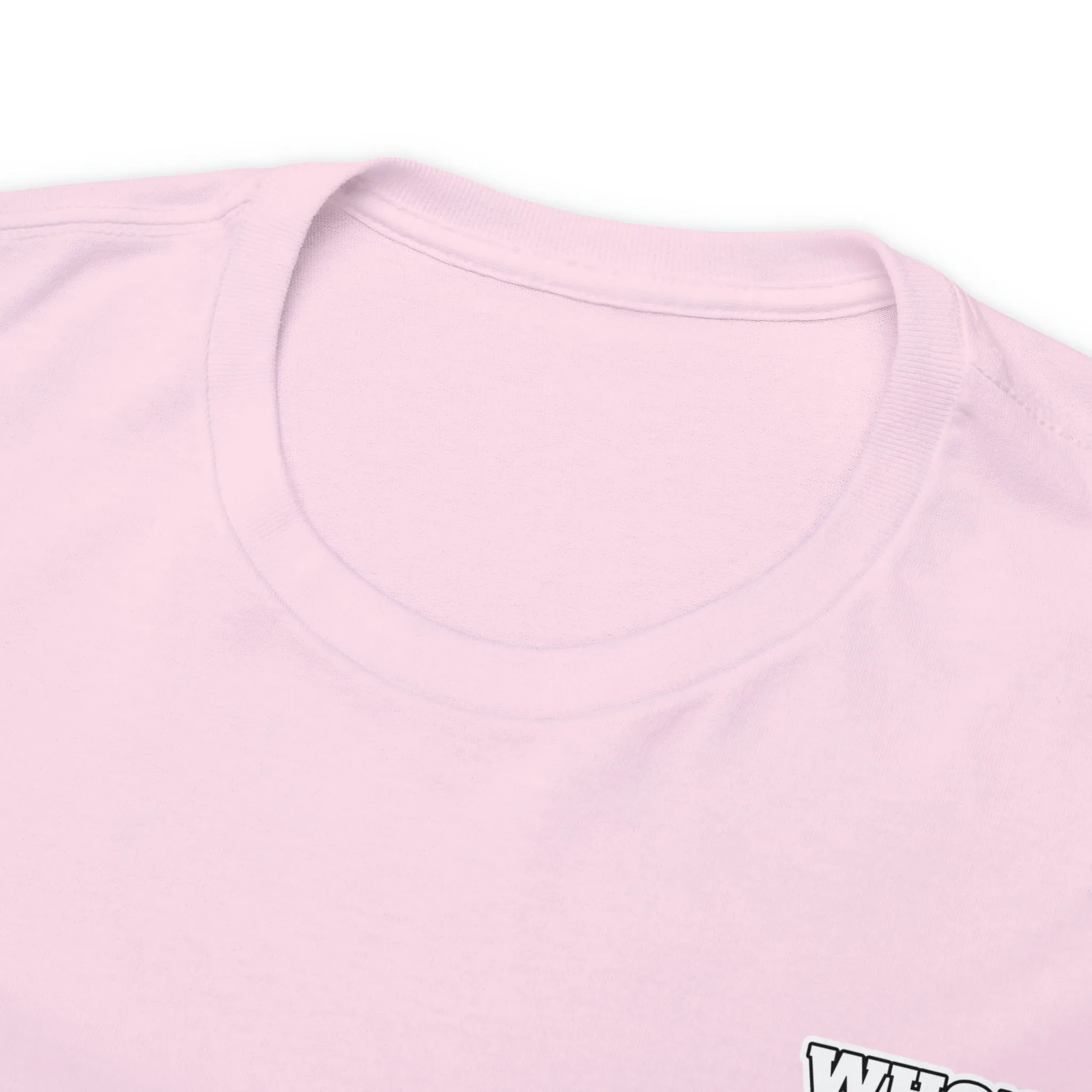 Logo Front/If Food Will Eat on Back (Unisex Heavy Cotton Tee)