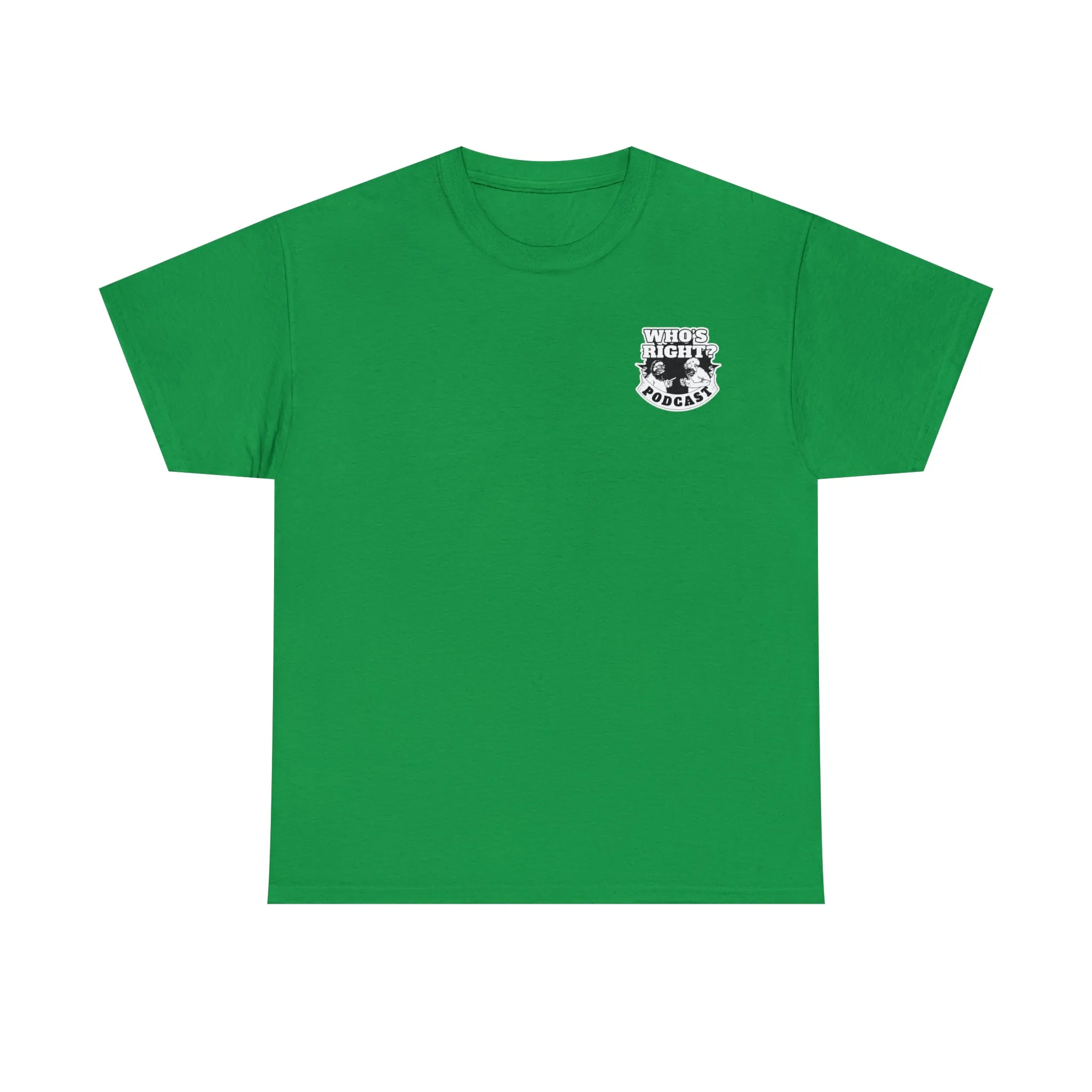 Logo Front/If Food Will Eat on Back (Unisex Heavy Cotton Tee)