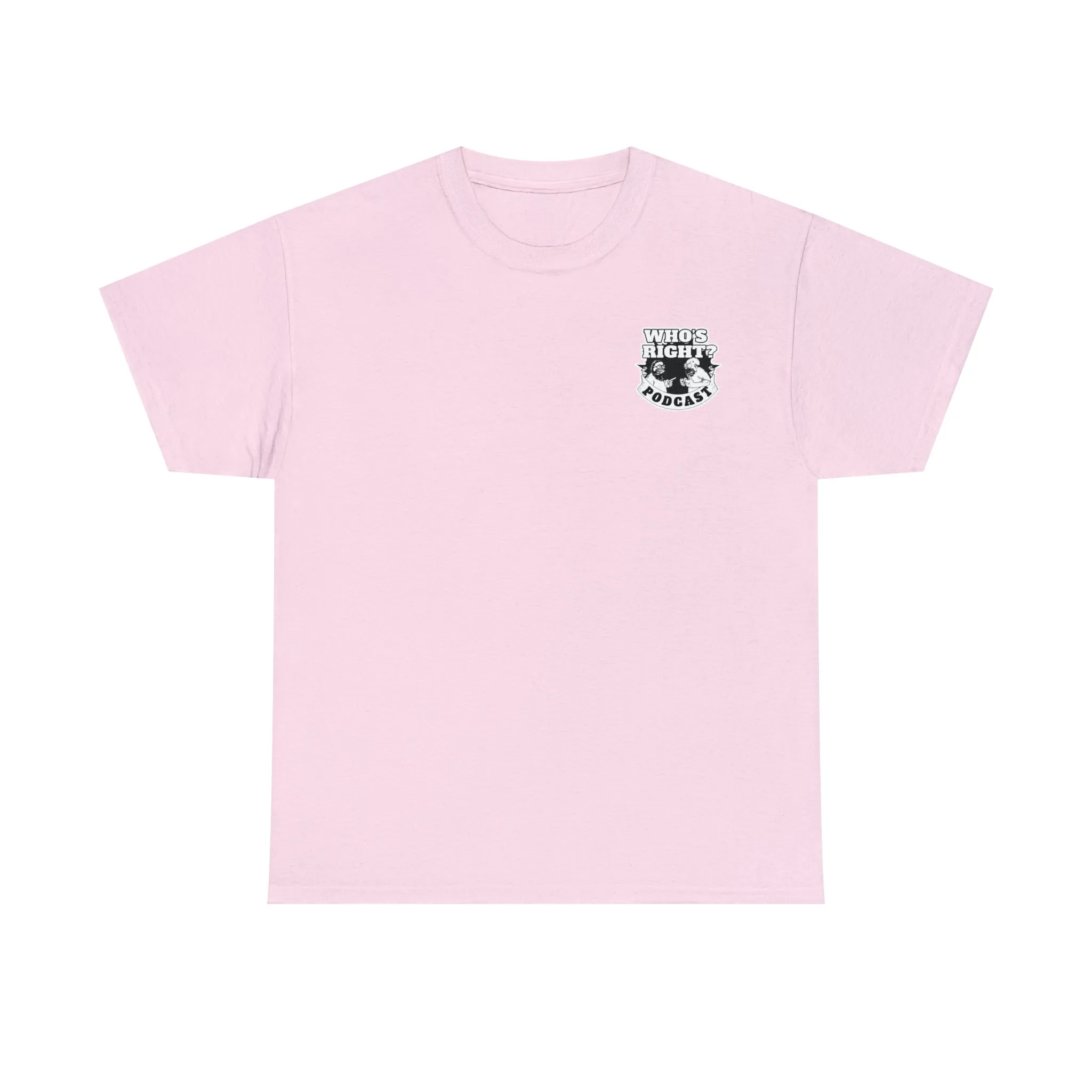 Logo Front/If Food Will Eat on Back (Unisex Heavy Cotton Tee)