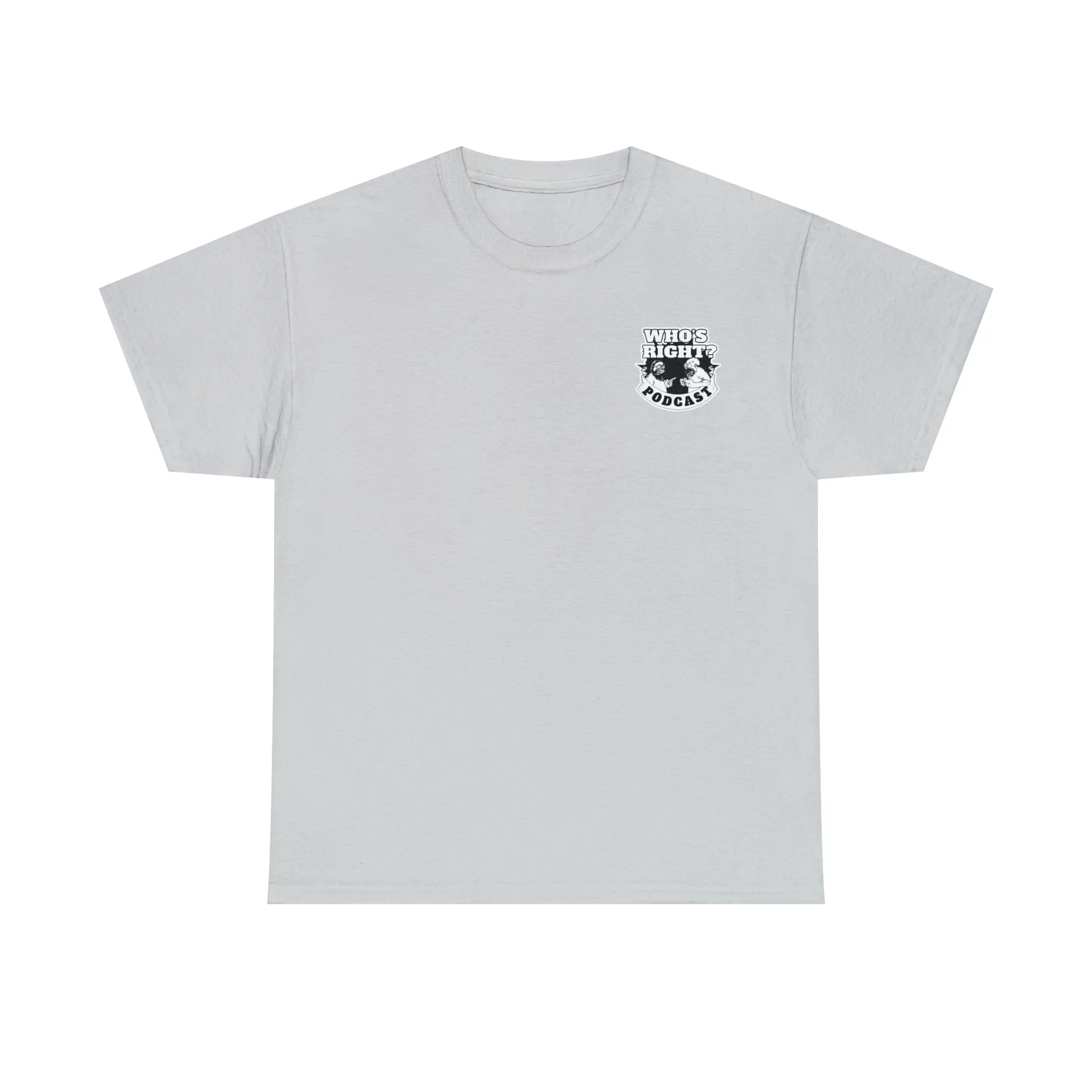Logo Front/If Food Will Eat on Back (Unisex Heavy Cotton Tee)