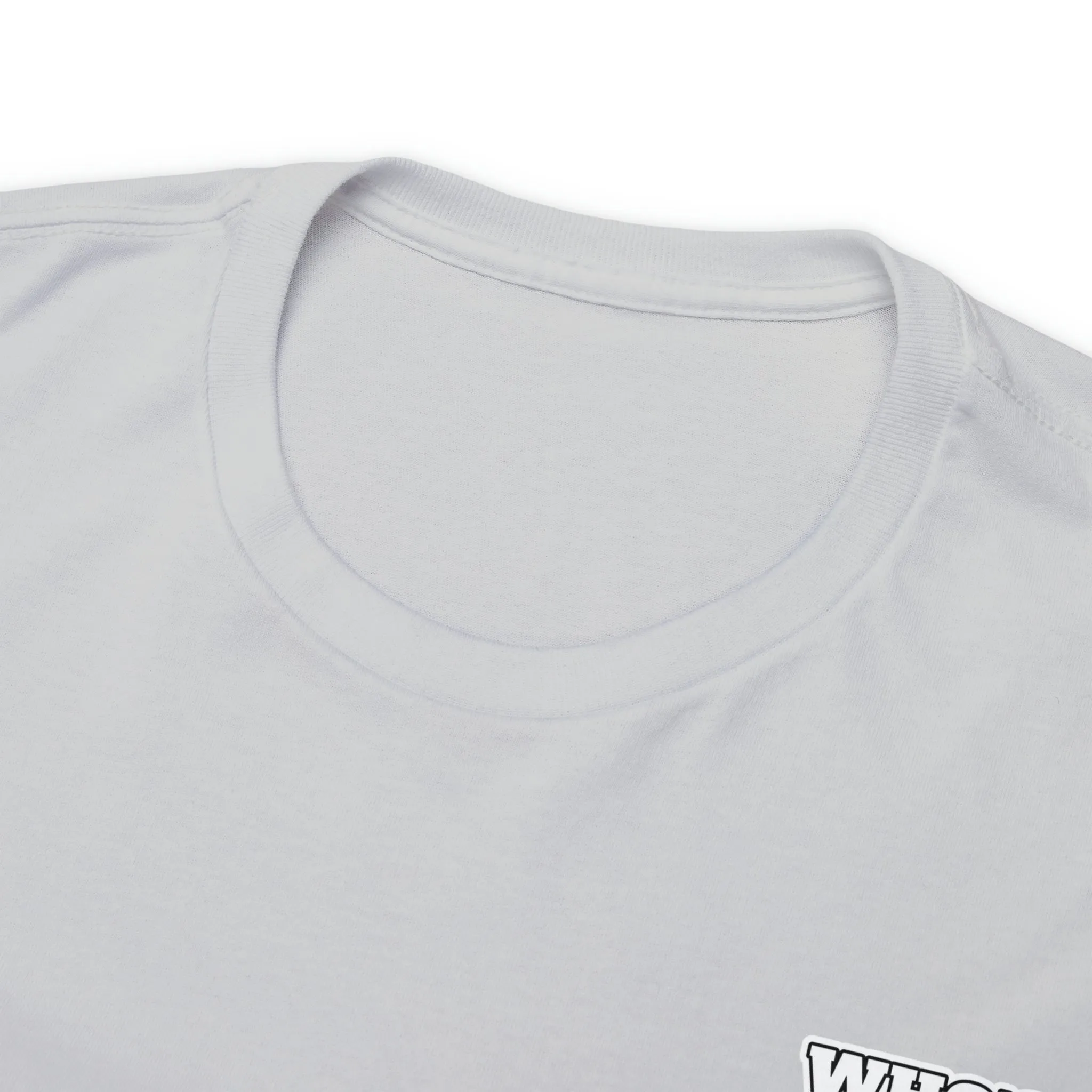 Logo Front/If Food Will Eat on Back (Unisex Heavy Cotton Tee)