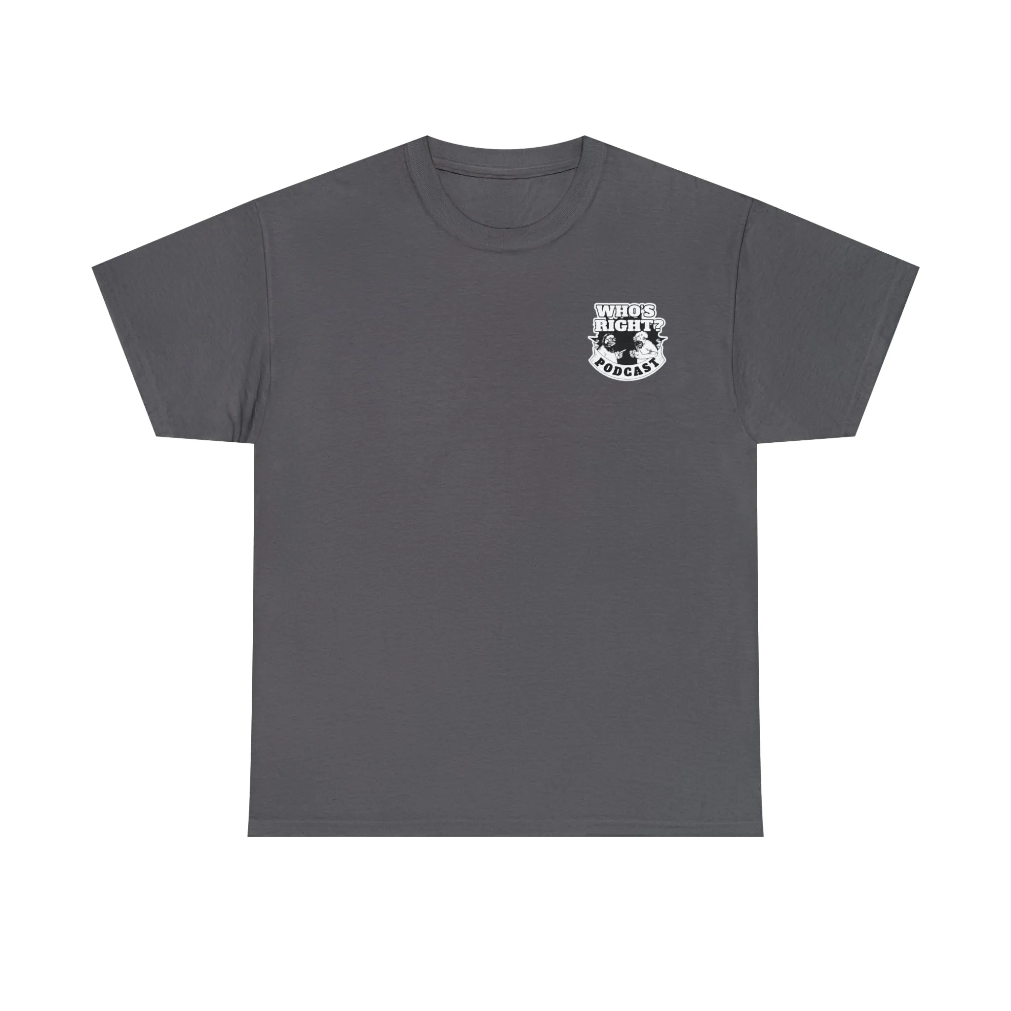 Logo Front/If Food Will Eat on Back (Unisex Heavy Cotton Tee)