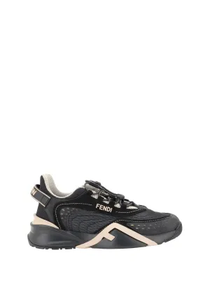 logoed sneakers