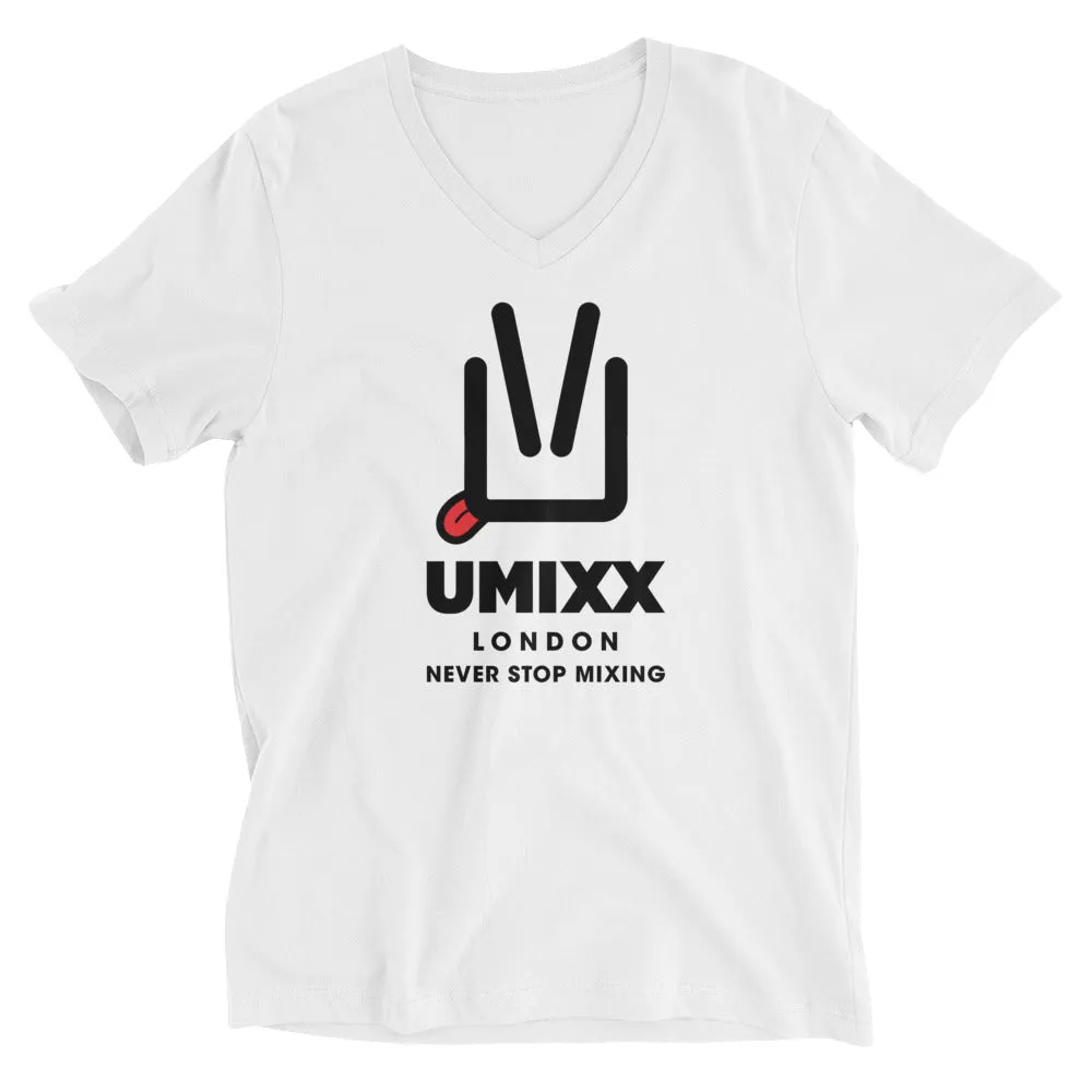 London “Never Stop Mixing” V-Neck T-Shirt