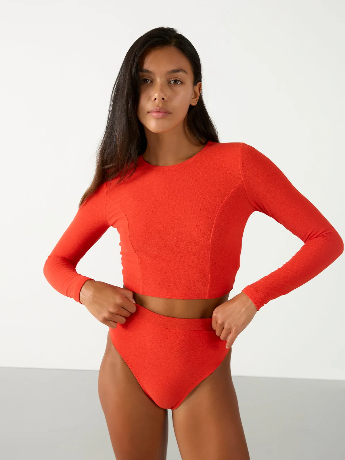 Long Sleeve Ocean Rash Vest | Sunset