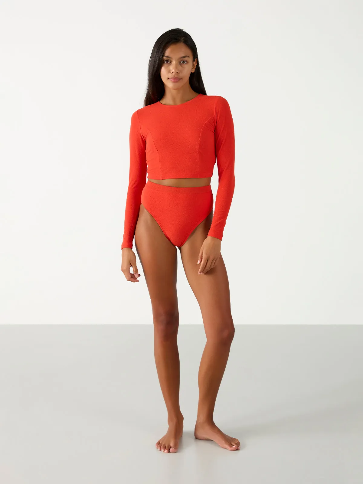 Long Sleeve Ocean Rash Vest | Sunset