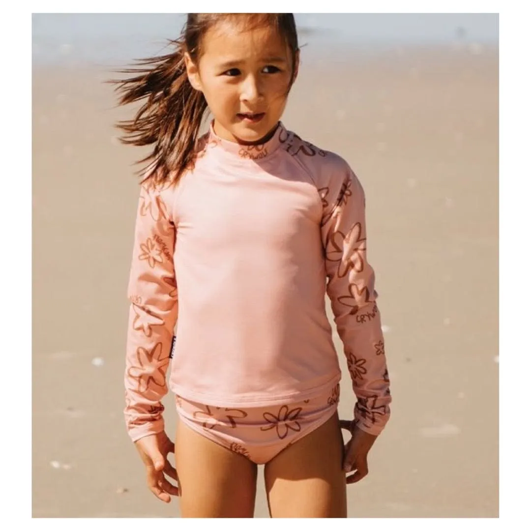 Long Sleeve Rash Set - Flower Power