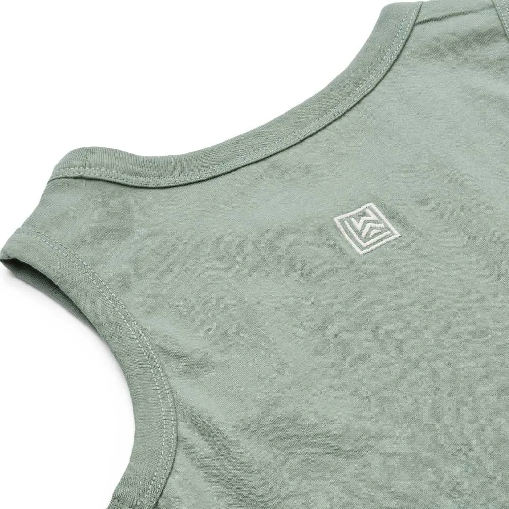 Lonvo Print Tank Top aus Jersey 100% Bio Baumwolle GOTS