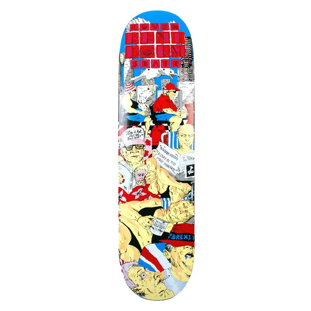 Lovenskate Skateboard Deck - 'I Like It Hot But…' 8.25"