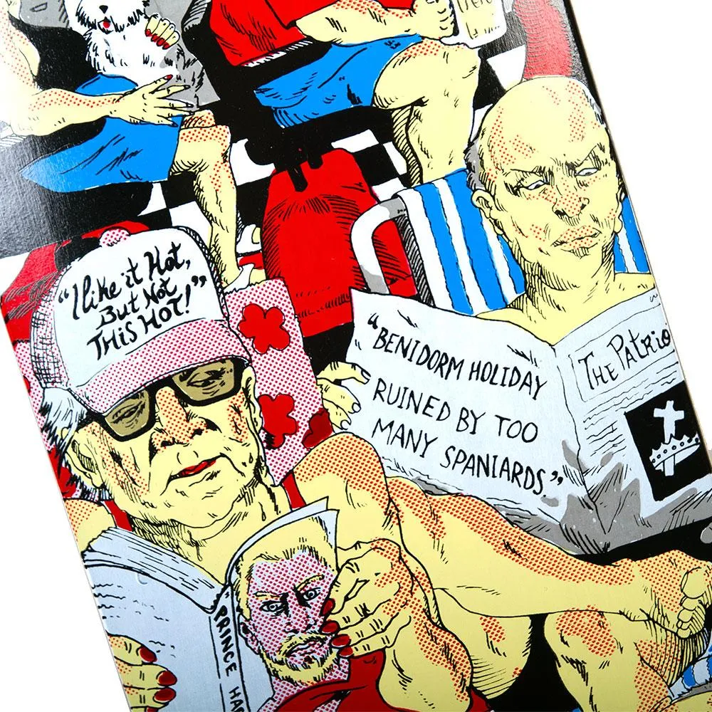Lovenskate Skateboard Deck - 'I Like It Hot But…' 8.25"