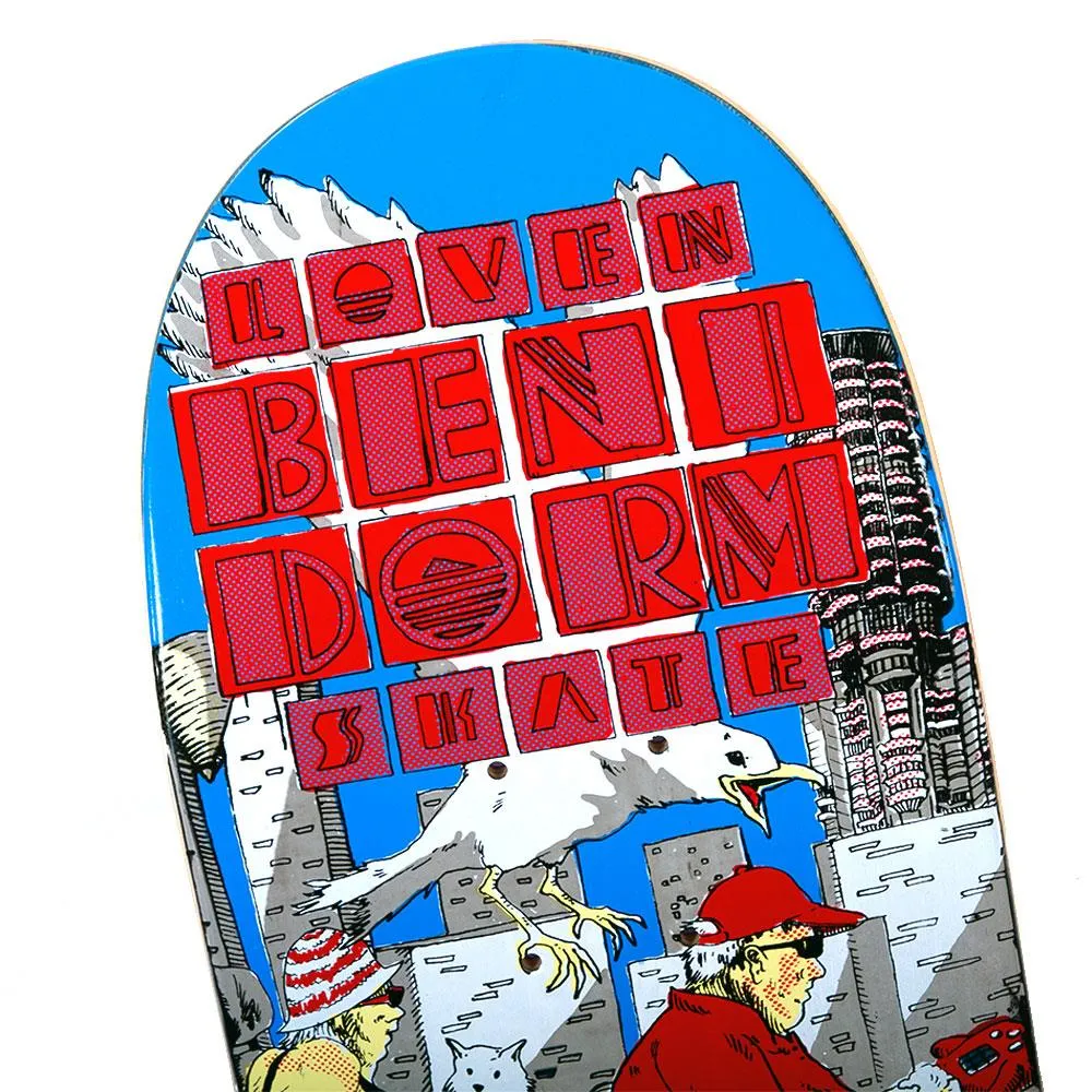Lovenskate Skateboard Deck - 'I Like It Hot But…' 8.25"