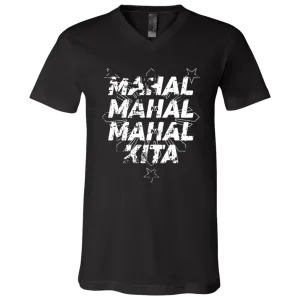 Mahal Na Mahal Na Mahal Kita Unisex Jersey V-Neck T-Shirt