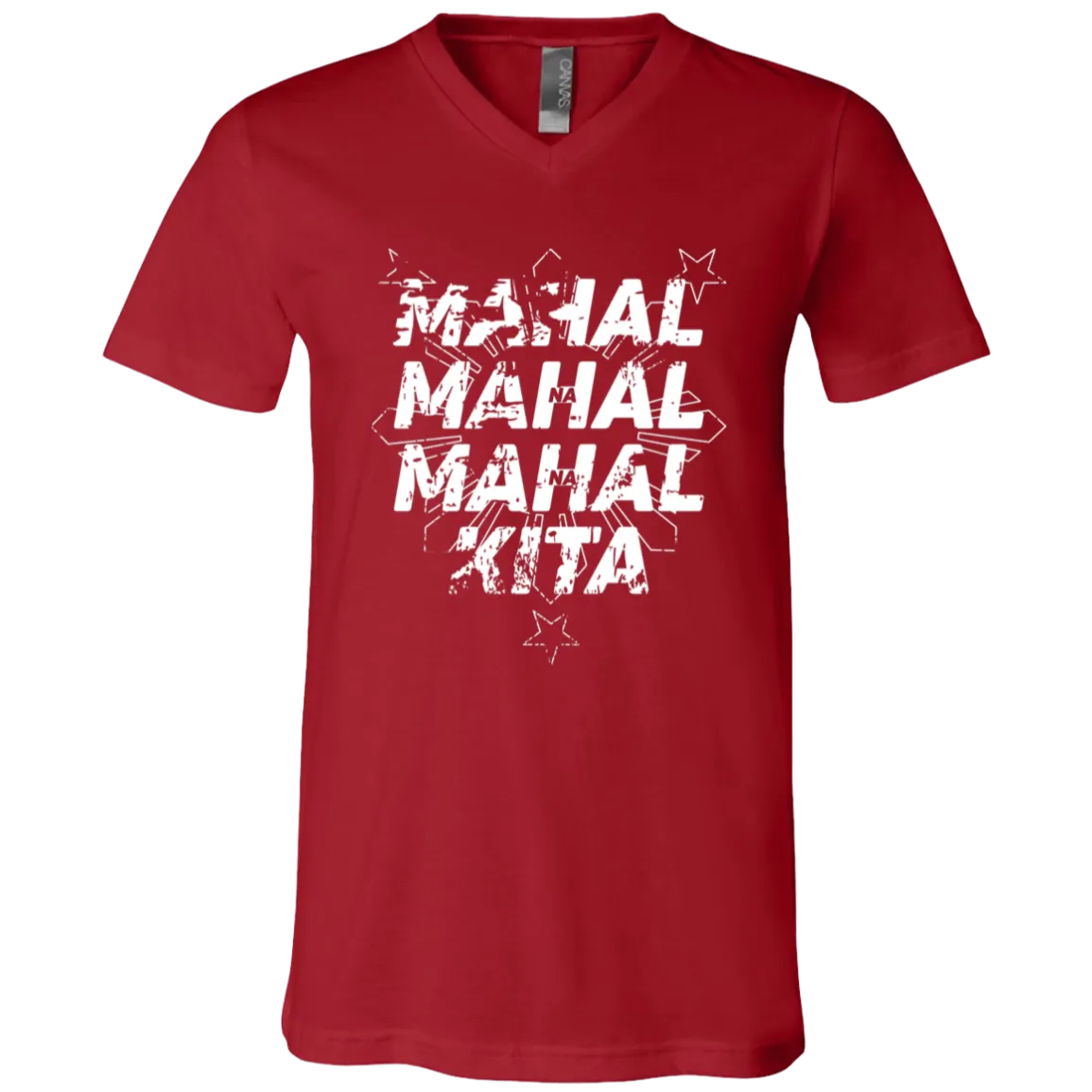 Mahal Na Mahal Na Mahal Kita Unisex Jersey V-Neck T-Shirt
