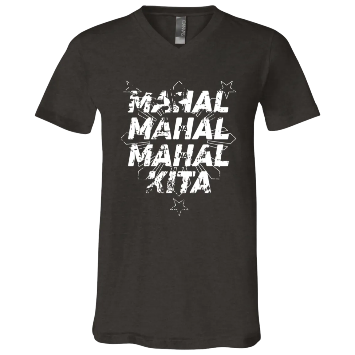 Mahal Na Mahal Na Mahal Kita Unisex Jersey V-Neck T-Shirt