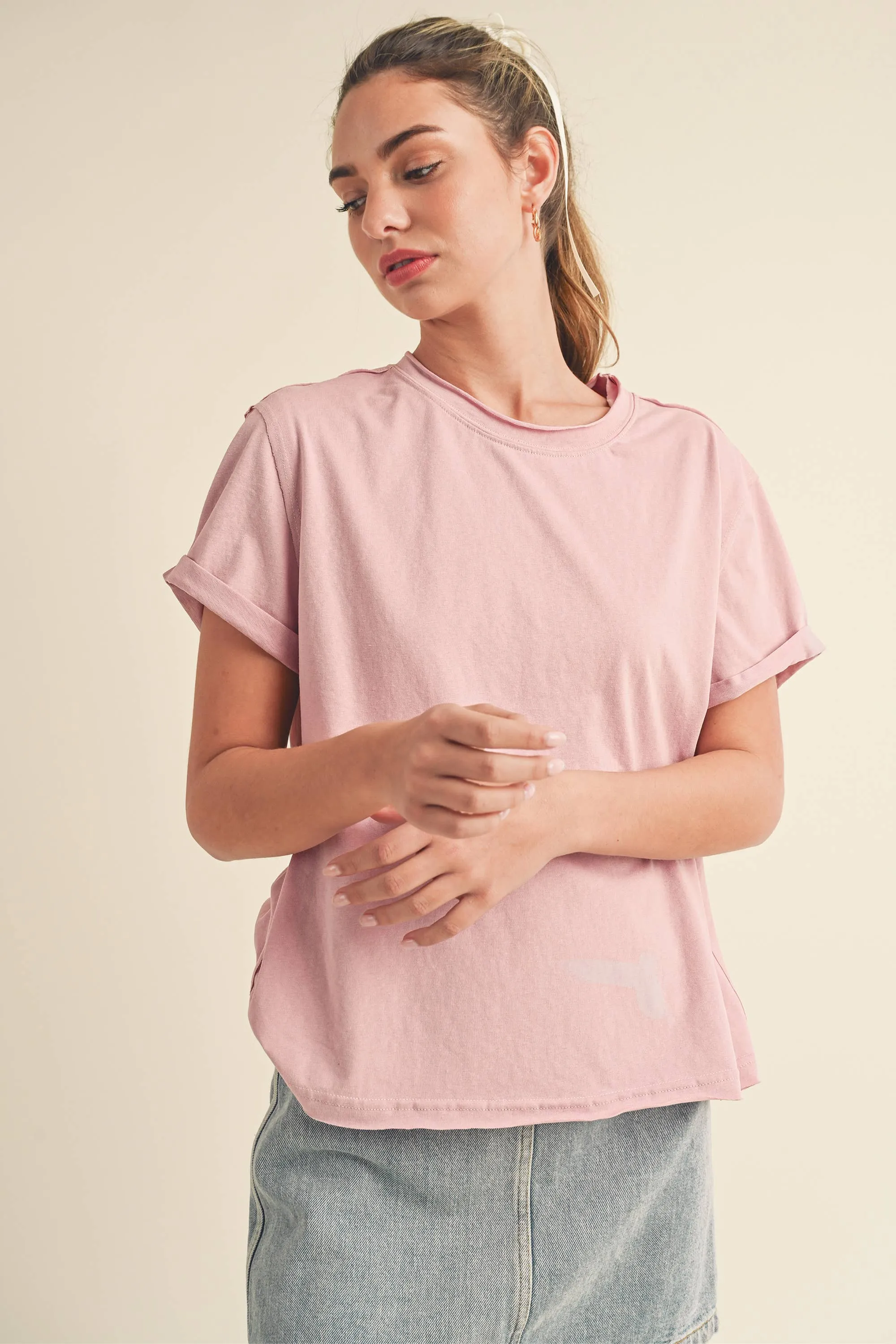 Mali Baby Tee Short Sleeve Top