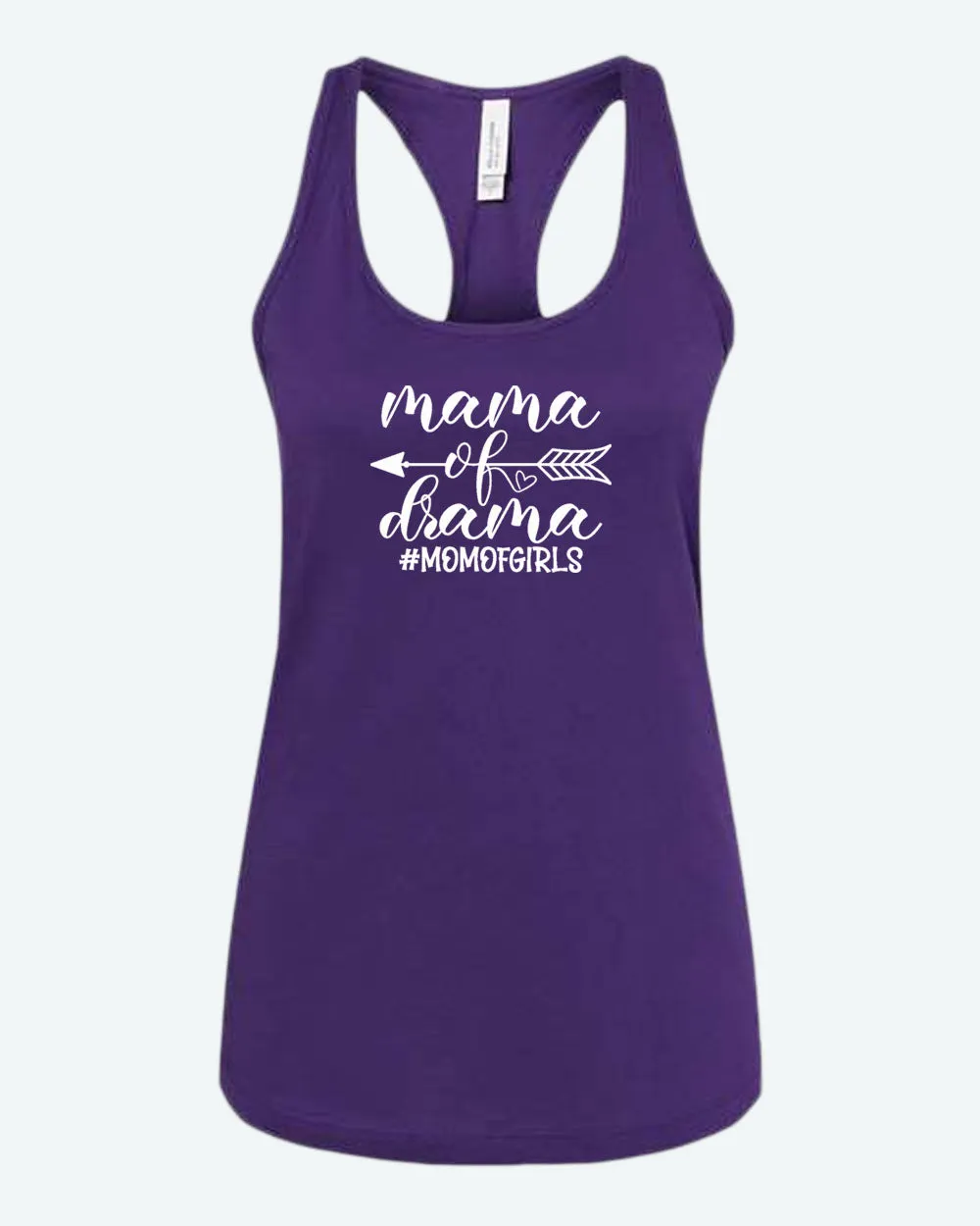 Mama of drama tank top, mom of girls tank tops