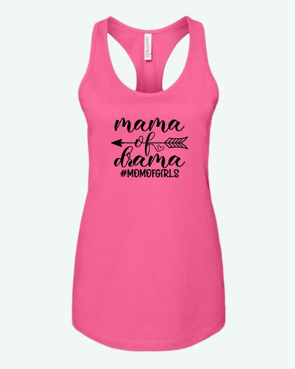 Mama of drama tank top, mom of girls tank tops