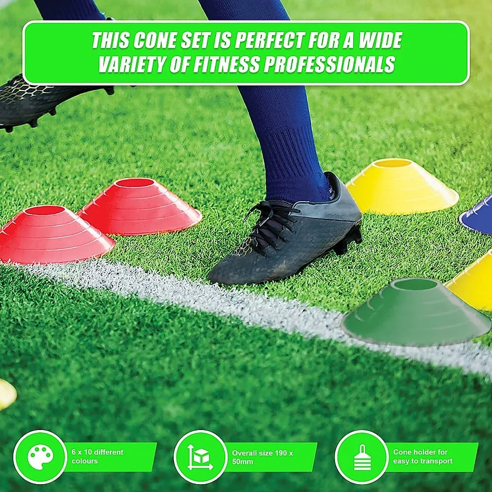 Marker Training Cones Set for Fitness & Personal Training [ONLINE ONLY]