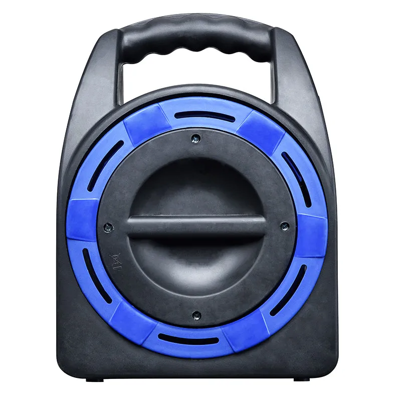 Masterplug HST1513/4BL 4 Socket 15m 13A Case Reel - Blue