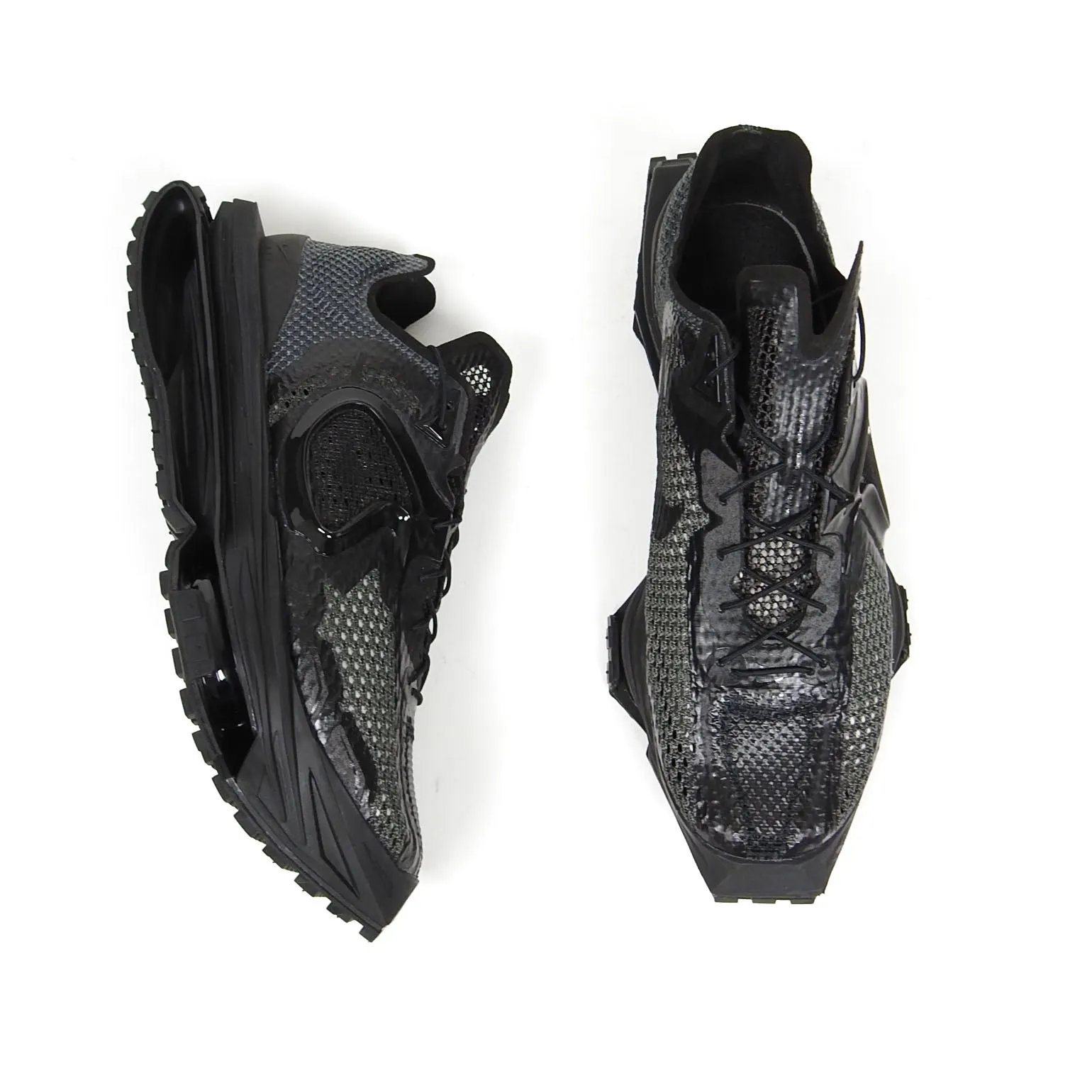 Matthew Williams x Nike Black MMW Edition Zoom 4 Sneakers Size 10