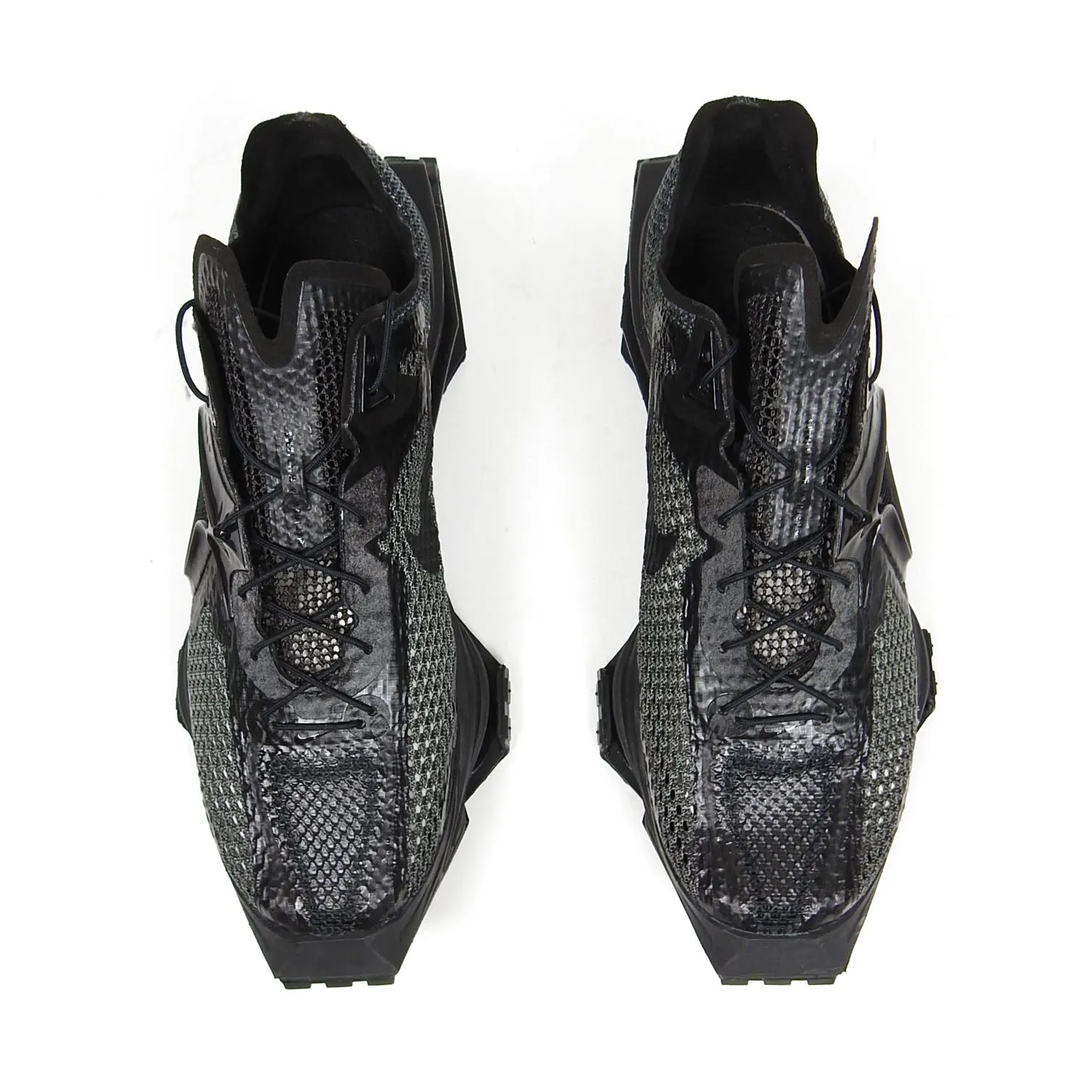 Matthew Williams x Nike Black MMW Edition Zoom 4 Sneakers Size 10