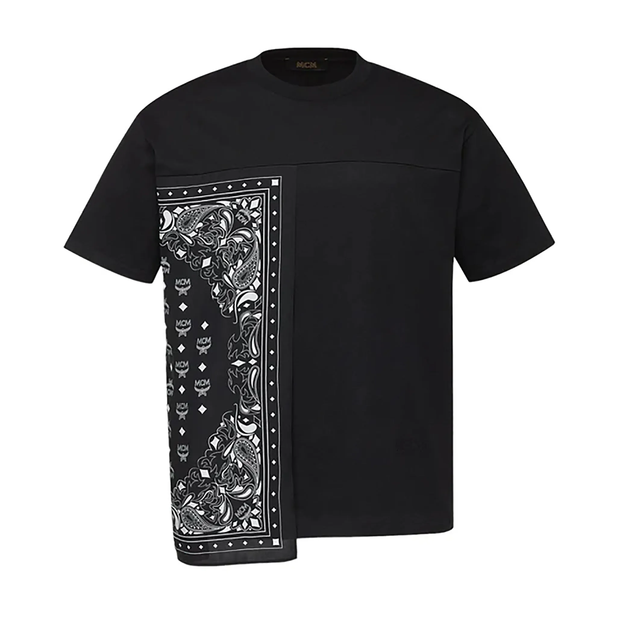 MCM Men's Bandana T-Shirt in Organic Cotton