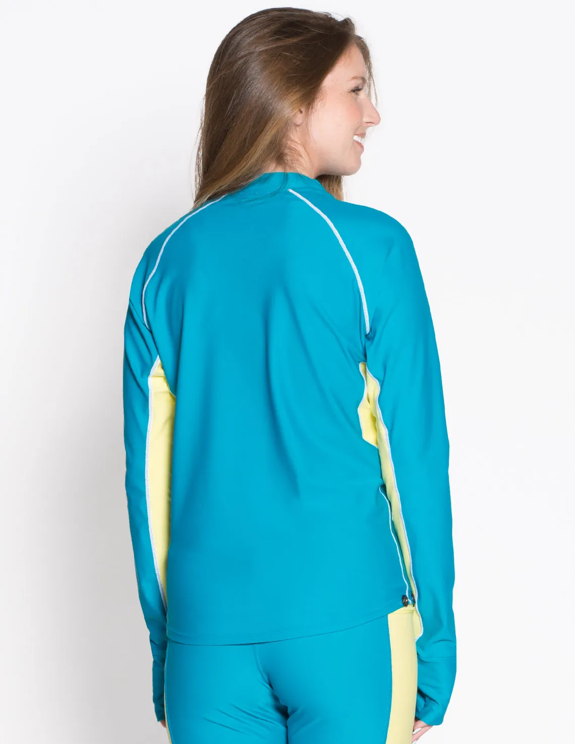 MEN AND WOMEN CUSTOM SNORKEL LONG SLEEVE RASH GUARD