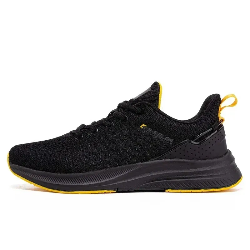 Men Running Shoes Lightweight Sport Shoes Mesh Breathable Casual Sneakers Non-Slip Outdoor for Men