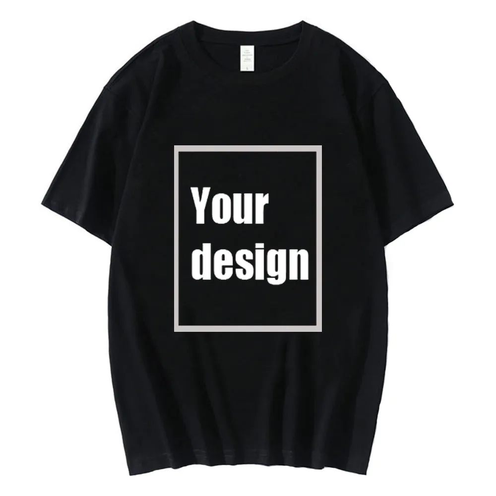 Men T-Shirts Anime Print Streetwear