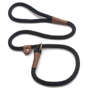 Mendota Rope Slip Lead Black