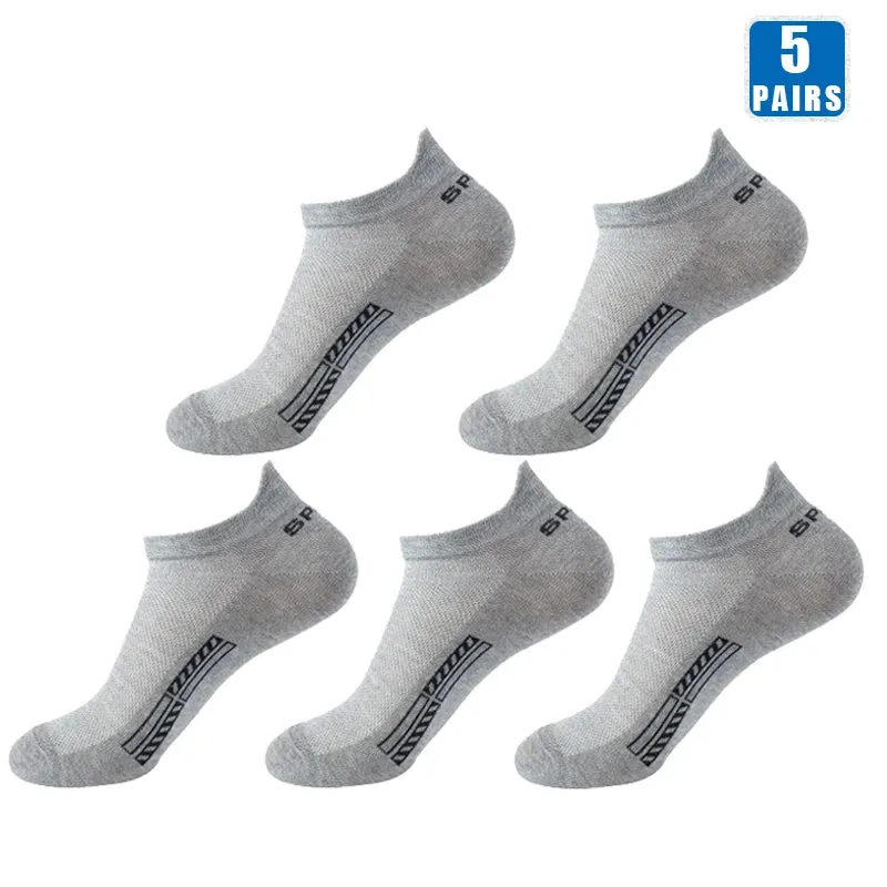 Men's & Women's Cotton Short Socks Breathable