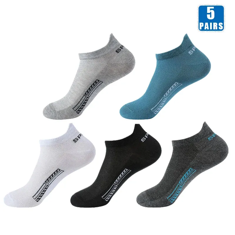 Men's & Women's Cotton Short Socks Breathable