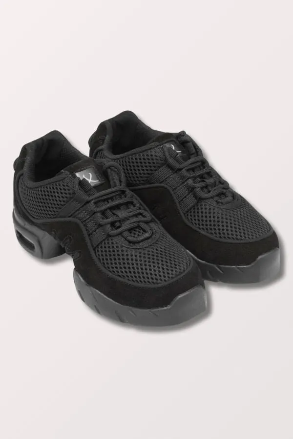 Men's Boost Mesh Split Sole Dance Sneaker - Black