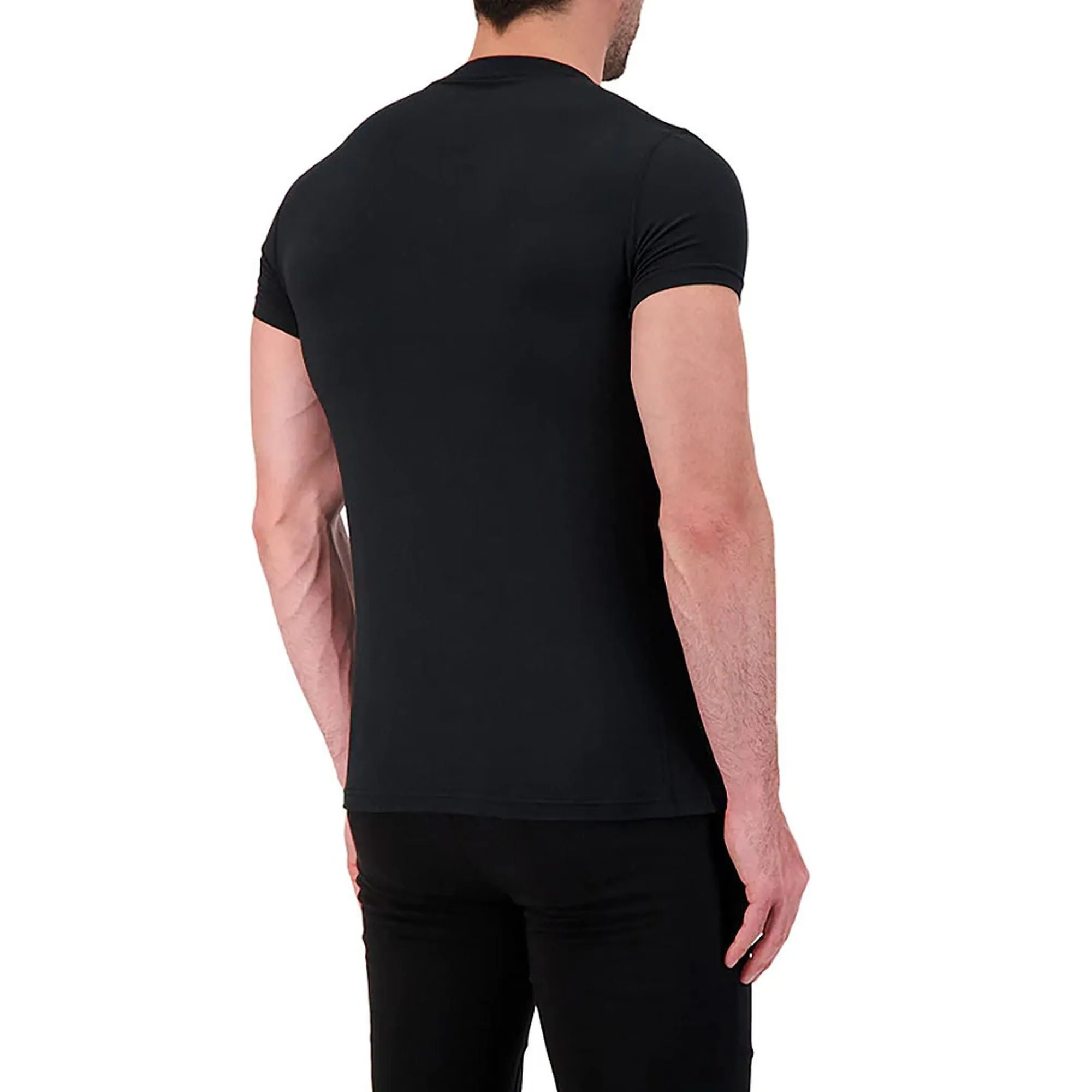Mens Breathable Thermal Short Sleeve T-Shirt for Winter