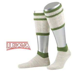 Men's Loferl Loden Tweed (sand/apple green)