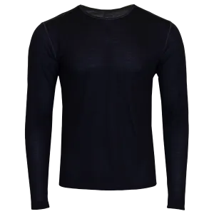 Men's Single Layer Crewneck - Black