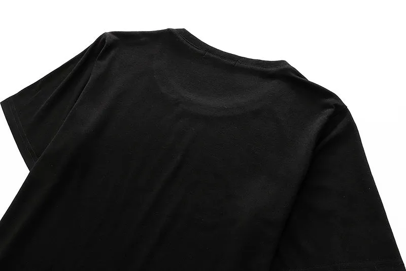 Men's Trend-Setters Hip-Hop Long Round Neck T-shirt