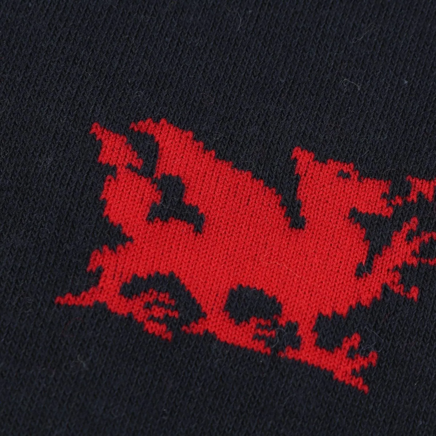 Men's Welsh Dragon Cotton Socks