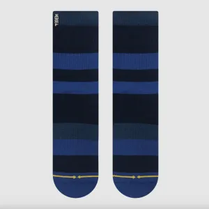 Merge4 Spidey Midnight Stripe Low Crew Bamboo Socks