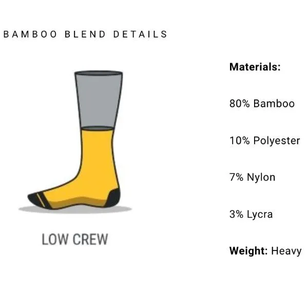 Merge4 Spidey Midnight Stripe Low Crew Bamboo Socks