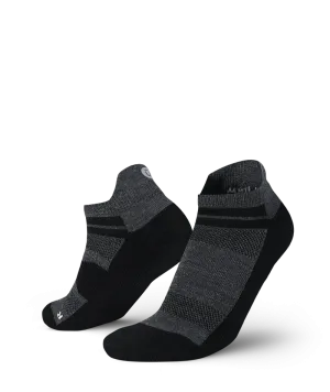 Merino Ankle Socks Smoke