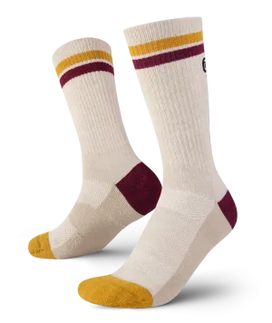 Merino Crew Socks Sand