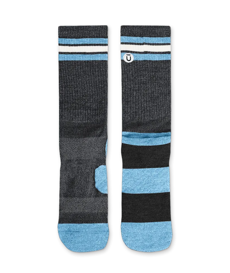 Merino Crew Socks Slate