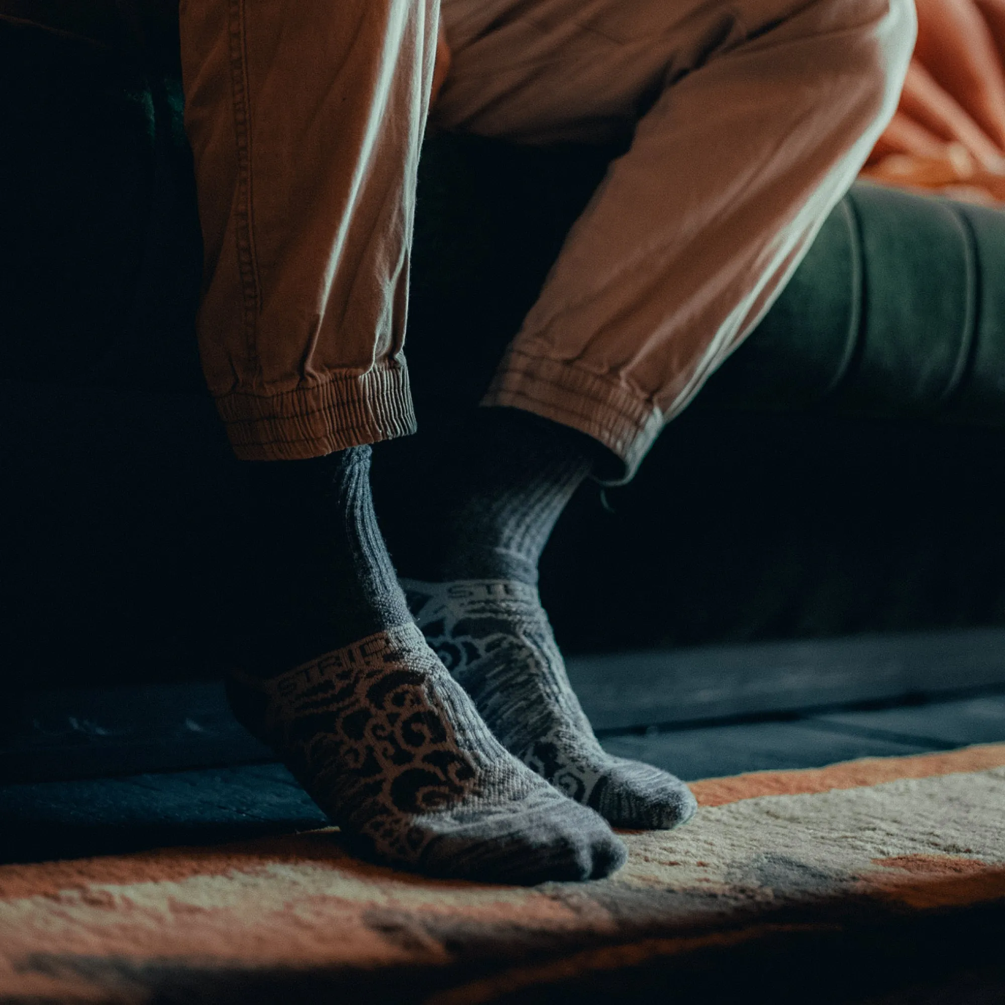 Merino Wool Cloud Crew Socks 1-Pair